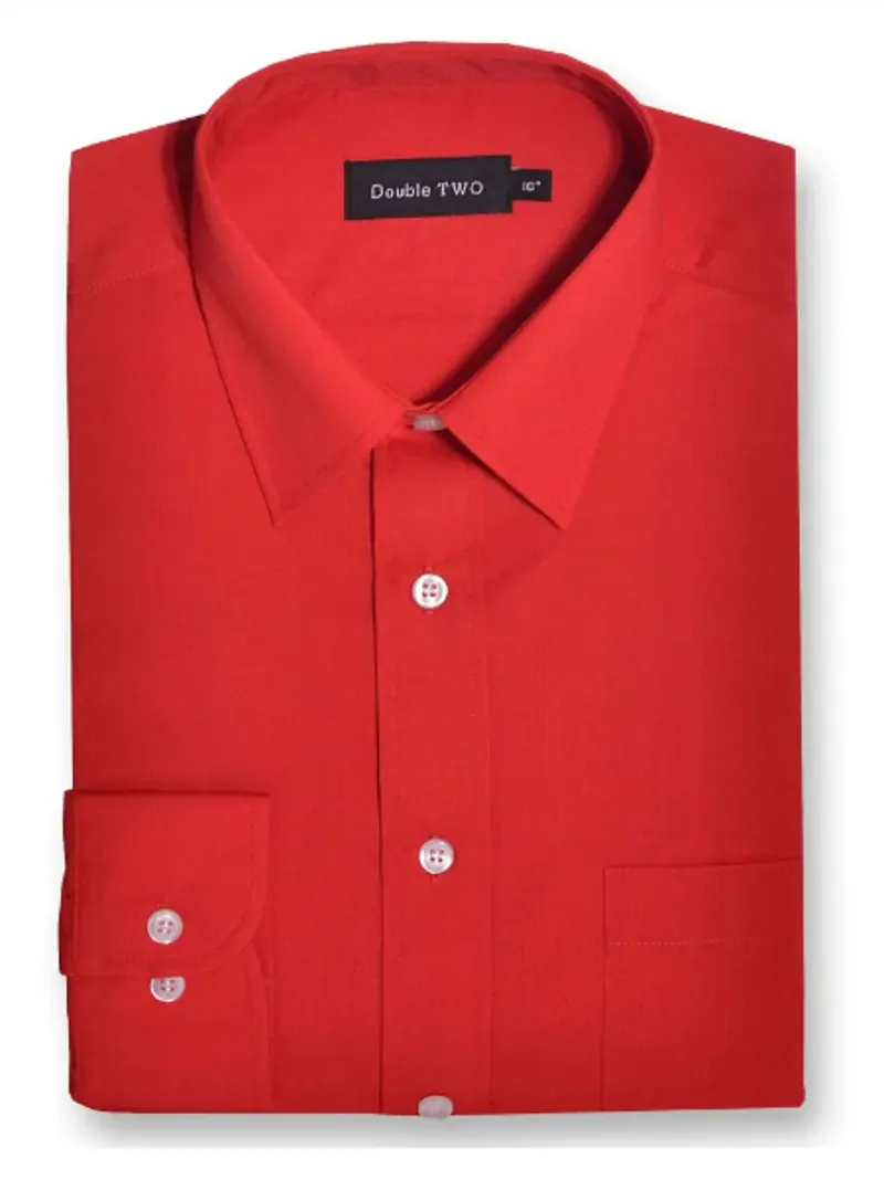 D2 Easy-Care King Size Shirt Red SLX3300L 